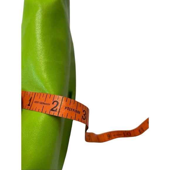 Modella Lime Green Cosmetic Travel Zip Bag Pink Lining Makeup Case Kits Beauty - Picture 8 of 9